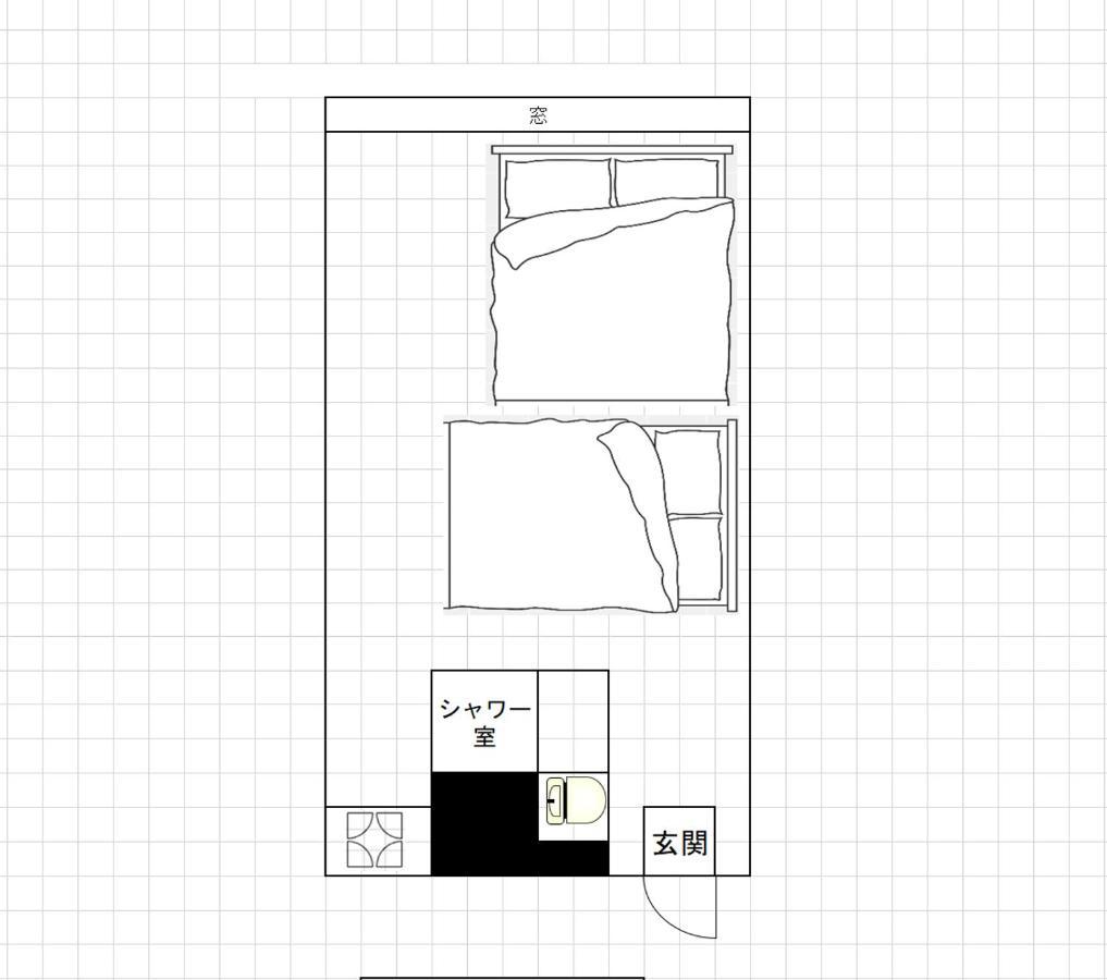 Namba Garden Square Apartment Osaka Dış mekan fotoğraf